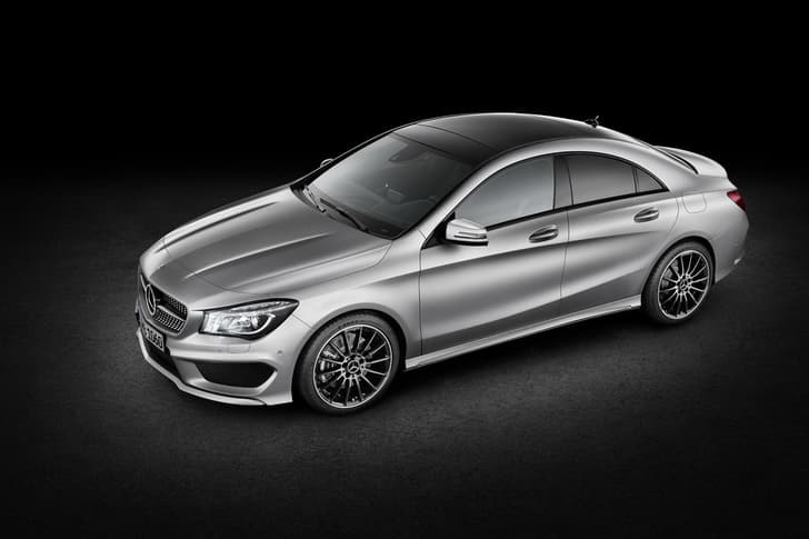 Mercedes CLA compact saloon photo gallery